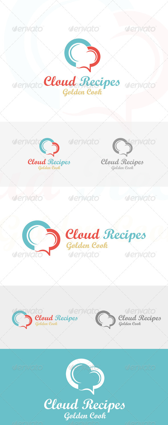 Cloud Recipes Logo - Logo Templates