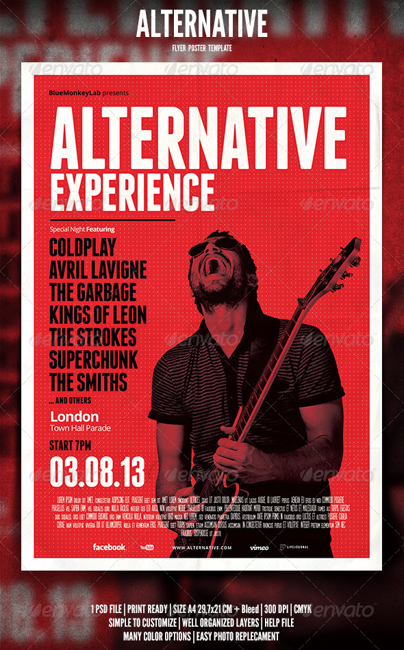 Alternative Flyer / Poster 5 - Events Flyers