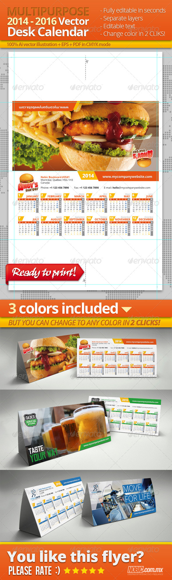 Desk Calendar 2014 Desk Calendar 2014