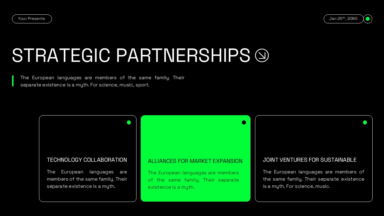 Black Green Modern Business Proposal 010, Presentation Templates ...