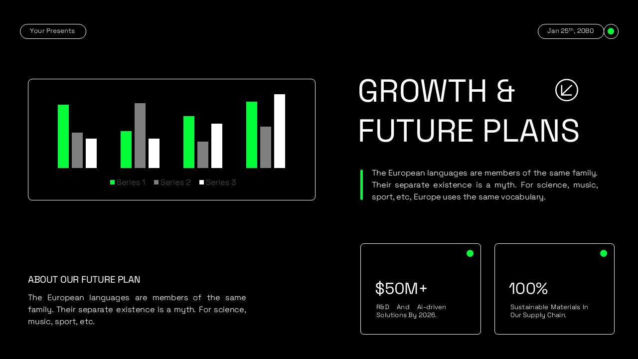 Black Green Modern Business Proposal 010, Presentation Templates ...