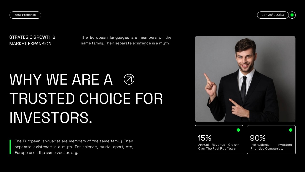 Black Green Modern Business Proposal 010, Presentation Templates ...
