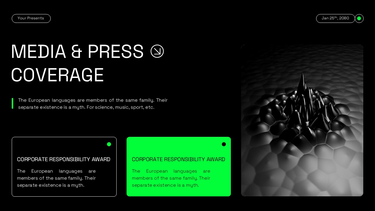 Black Green Modern Business Proposal 010, Presentation Templates ...