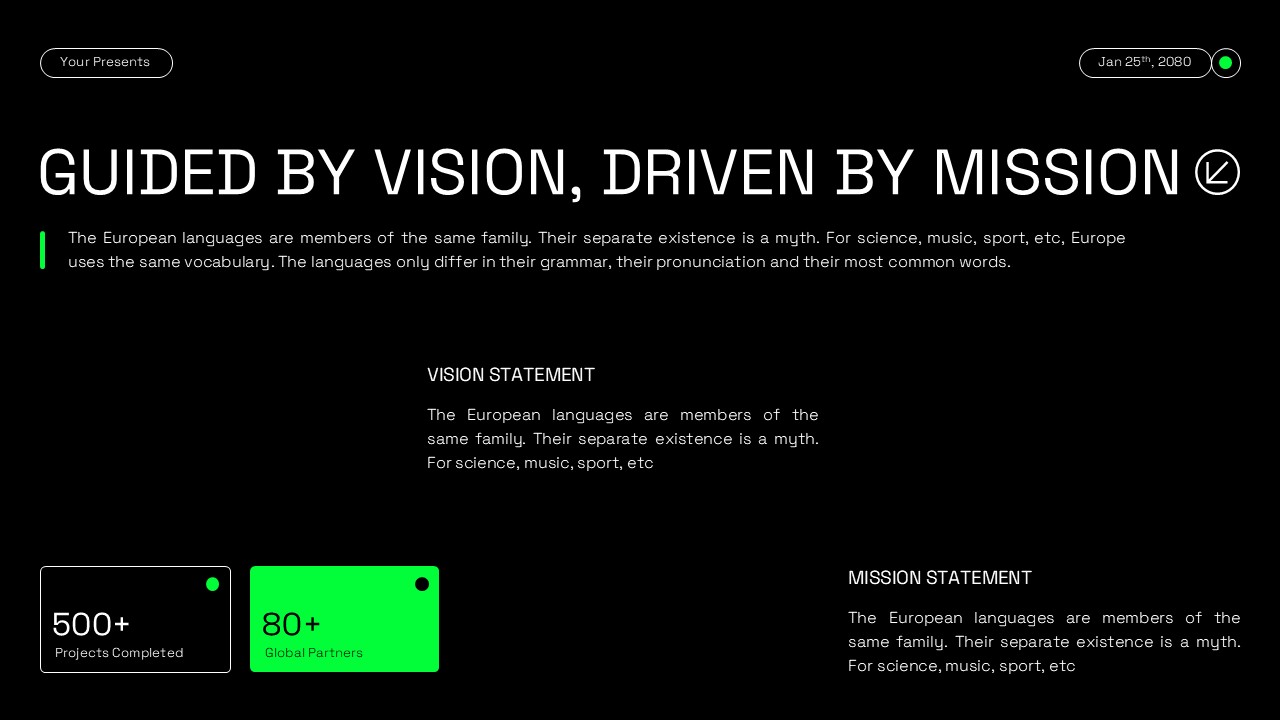 Black Green Modern Business Proposal 010, Presentation Templates ...