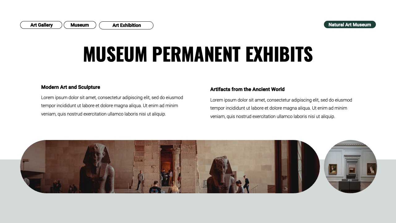 Museum Presentation, Presentation Templates | GraphicRiver