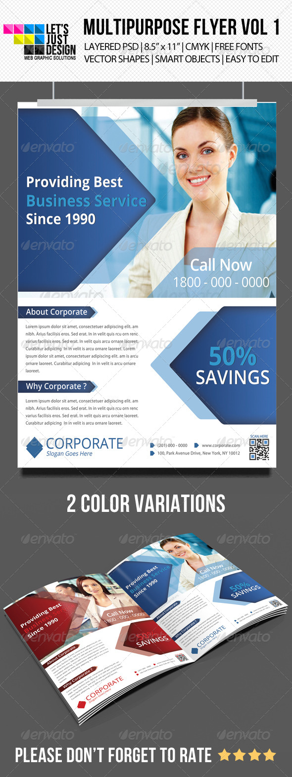 Multipurpose Corporate Flyer Vol 5 - Corporate Flyers