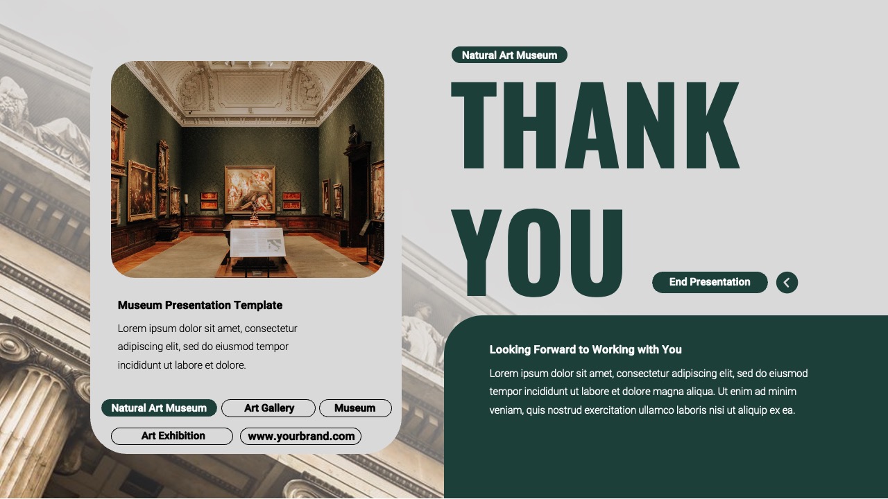 Museum Keynote, Presentation Templates | GraphicRiver