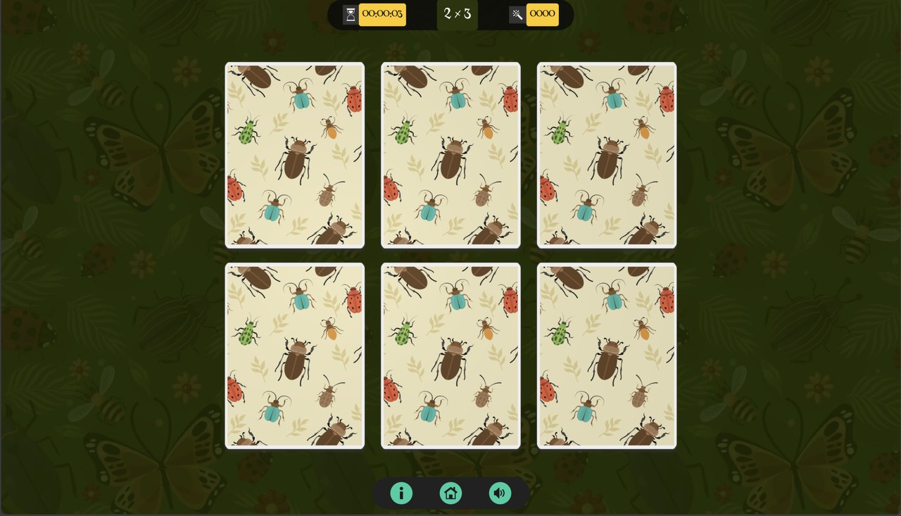3D Insect Memory Cards - Cross Platform Puzzle Game by raizensoft ...