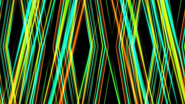 Abstract Colorful Stripes