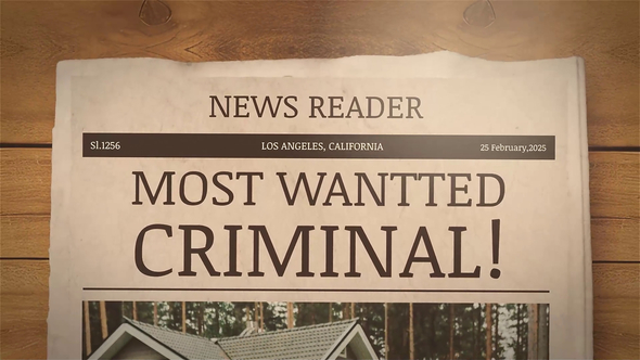 Cinematic Newspaper Openers template preview