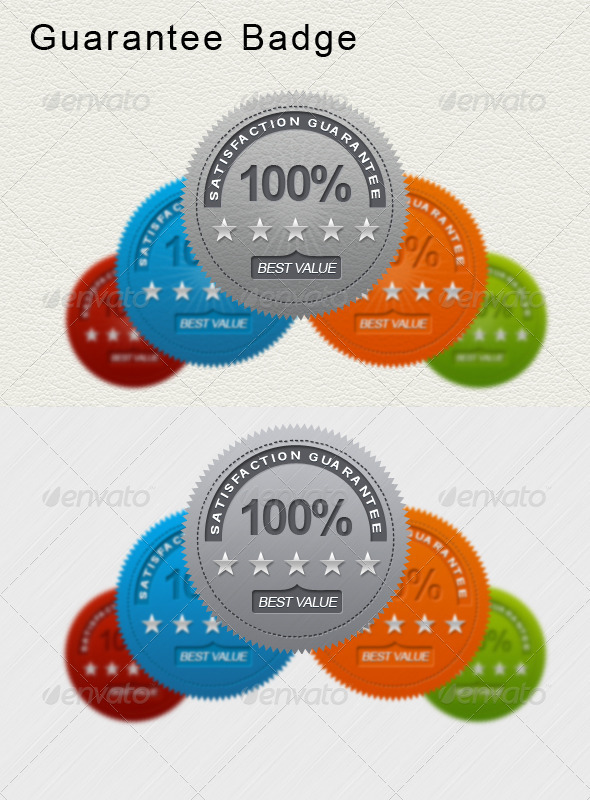 Guarantee Badge - Badges & Stickers Web Elements