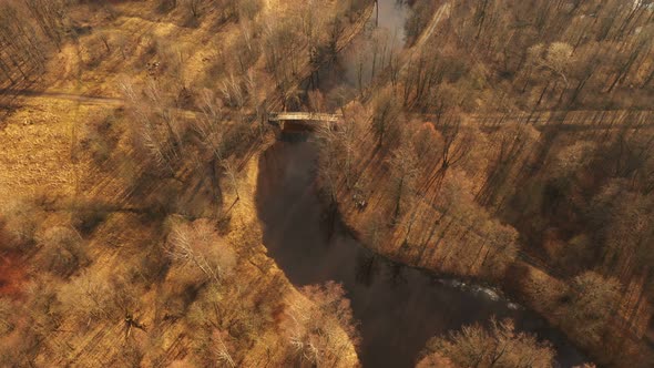 Trees Without Leaves River