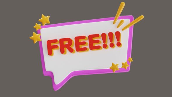 3D Animation of Free Shipping on All Orders alt