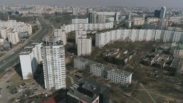 Landscape in Minsk City Belarus