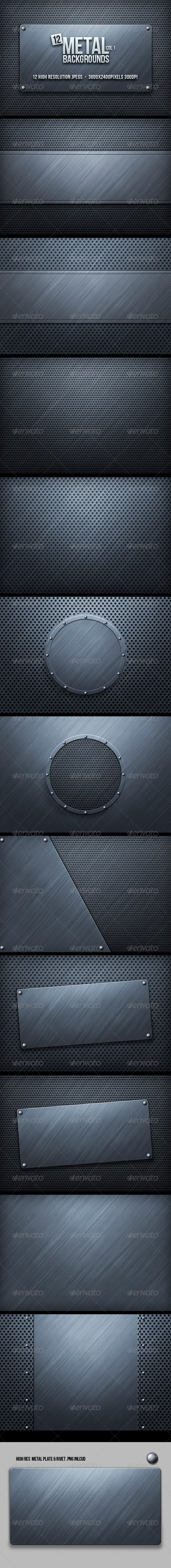 Metal Backgrounds - Tech / Futuristic Backgrounds