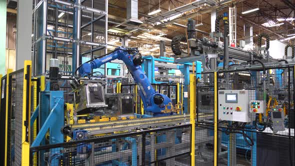 Robotic White Goods Production Line