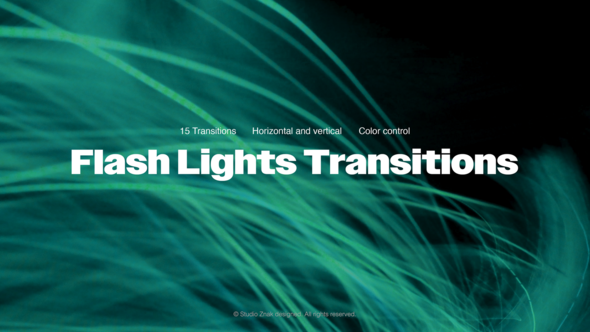 Flash Lights Transitions Elements template preview
