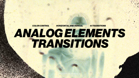 Analog Elements Transitions Elements template preview