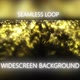 Widescreen Gold Particles Rain Light Background - VideoHive Item for Sale