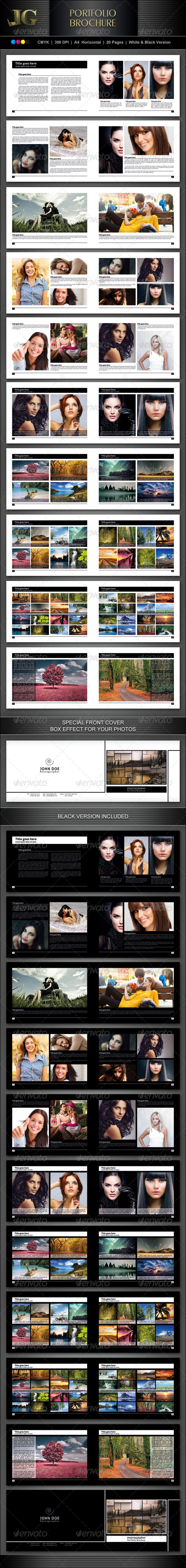 Photography Portfolio Brochure V1 - Portfolio Brochures