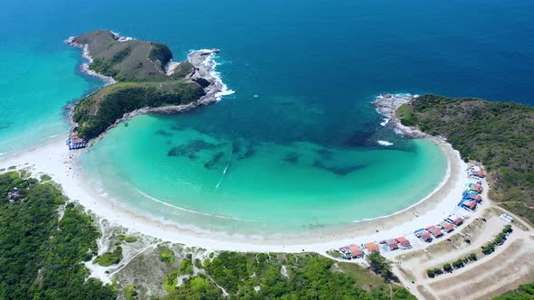 Coast city of Lakes Region, tourism landmark of Rio de Janeiro, Brazil. alt