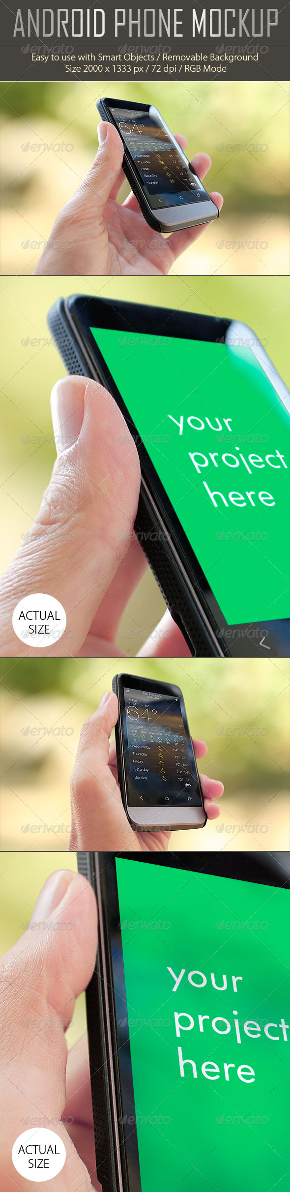 Android Phone Mockup