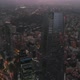 Night Santiago is the capital of Chile (aerial view, drone footage) - VideoHive Item for Sale