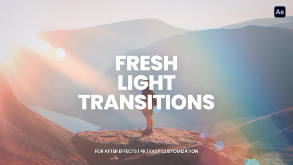Light Transitions For After Effects Elements template preview