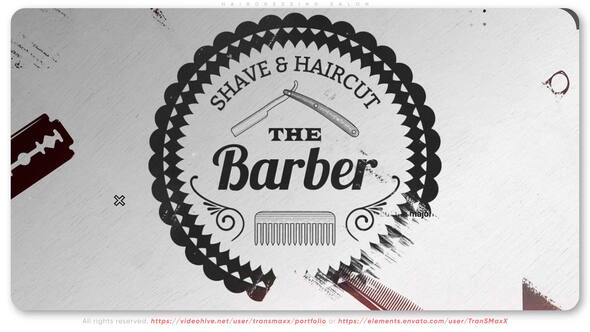 Hairdressing Salon Openers template preview