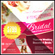Wedding Bridal Hair Stylist Make Up Flyer Template By Katzeline GraphicRiver