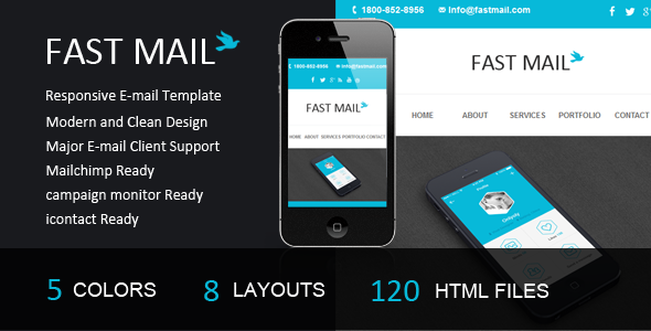 Fast Mail- Responsive - ThemeForest 5202205