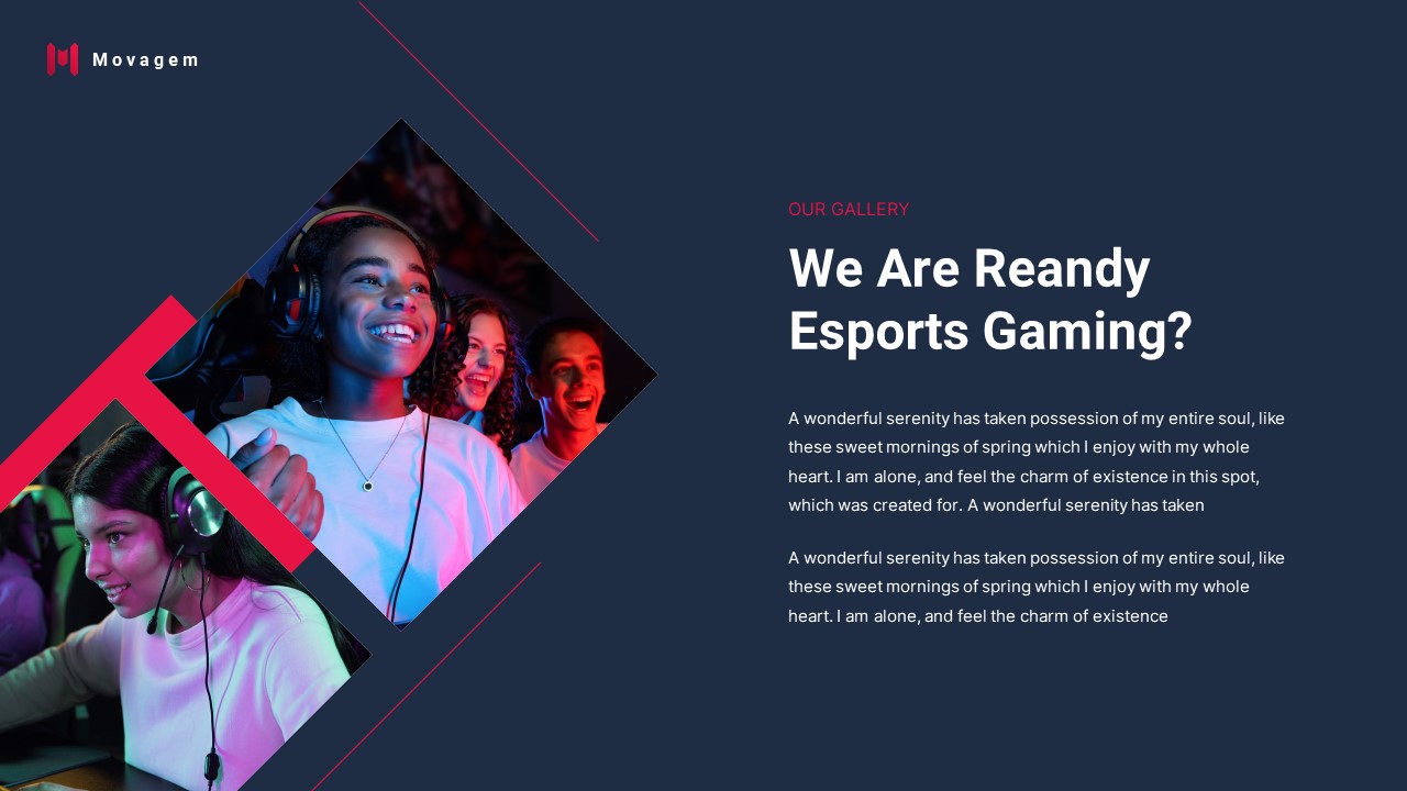 Movagem - Esports Gaming PowerPoint Template, Presentation Templates