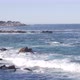 Rocky Craggy Ocean Beach Sea Waves Crashing on Shore Monterey California Coast - VideoHive Item for Sale