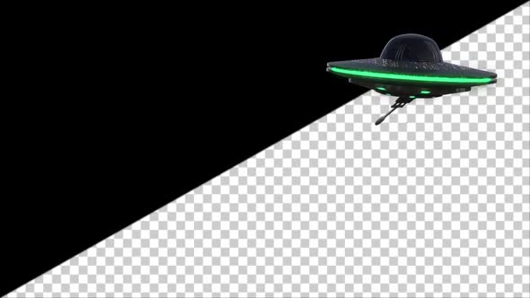 Ufo Firing A Laser