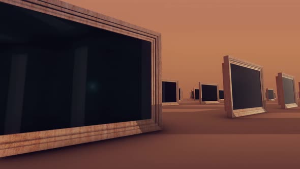 A Lot Of Tinted Wooden Windows Hd alt