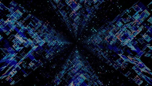 Digital High Tech Abstract Background