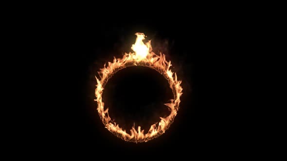 Fire Ring With Alpha