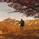 Man Hiking at Sunset in Mountains - VideoHive Item for Sale