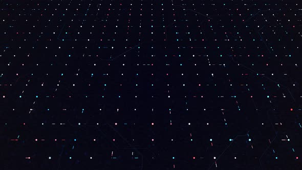 Flowing narrow stripes in a grid alt