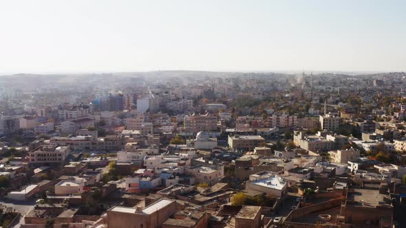 Drone Video of Houses Streets and Neighborhoods in the Middle East alt