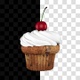 Cupcake Cherry Dessert - VideoHive Item for Sale