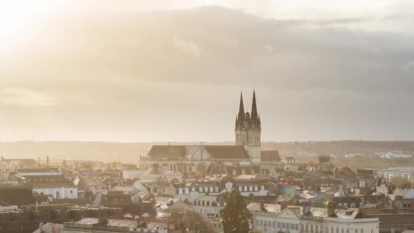 Angers Cathedral Saint Maurice, France alt