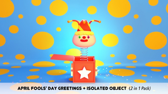 April Fools' Day Greetings Pack alt