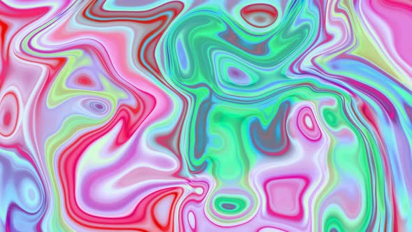 Smooth Shiny Wave Marble Liquid Animation Background