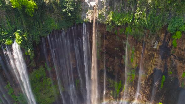 Waterfall Coban Sewu Java Indonesia alt