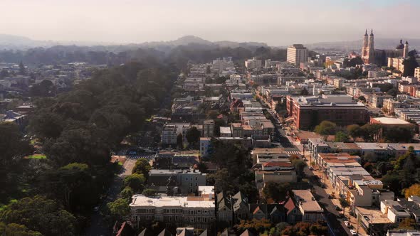 San Francisco California West Coast Big City Aerial