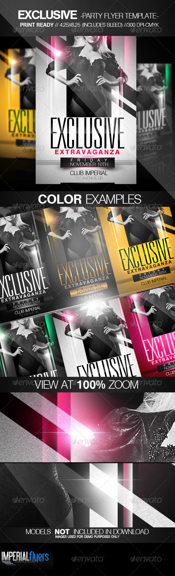 Exclusive Party Flyer - Clubs & Parties Events