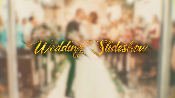 Wedding Slideshow Video Displays template preview