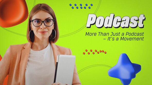 Creative Podcas Intro Design Openers template preview