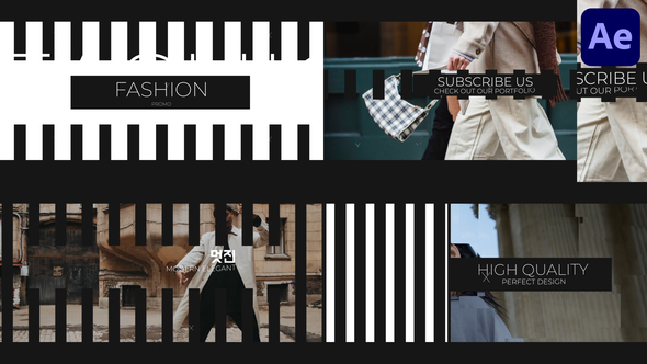 Fashion Promo for After Effects Openers template preview